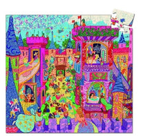 Load image into Gallery viewer, Château féerique (fairy castle) puzzle by Djeco
