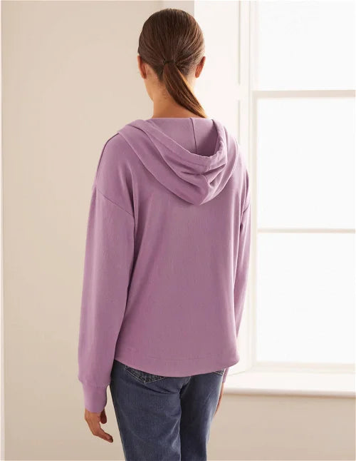 Lilac hooded top uk 12-14