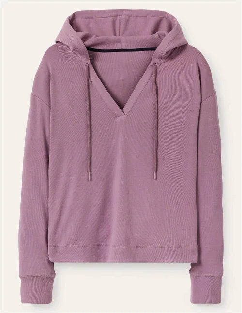 Lilac hooded top uk 12-14