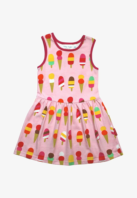 Pink ice cream dress  3-4y (98-104cm)