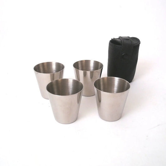 Portable shot glass set