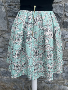 Aqua baroque print skirt  uk 8