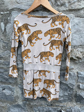 Load image into Gallery viewer, Tiger beige dress  4-5y (104-110cm)
