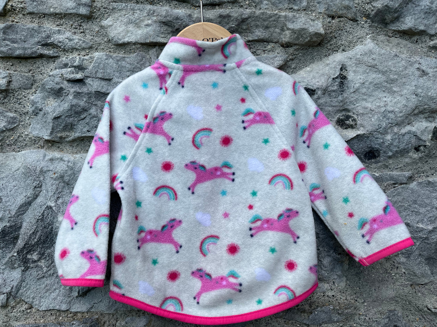 Unicorn fleece  9-12m (74-80cm)