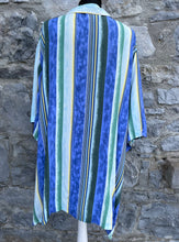 Load image into Gallery viewer, Long blue stripy shirt XL

