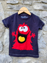Load image into Gallery viewer, Red monster t-shirt  12-18m (80-86cm)
