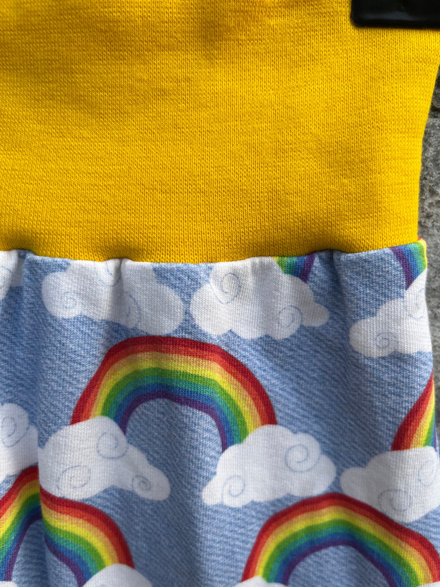 Rainbow blue pants  3-6m (62-68cm)