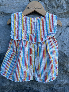 Rainbow dress  3-6m (62-68cm)