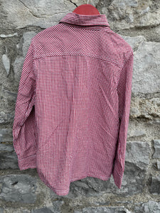 Red gingham shirt  5-6y (110-116cm)