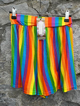 Load image into Gallery viewer, Rainbow shorts uk 6-8
