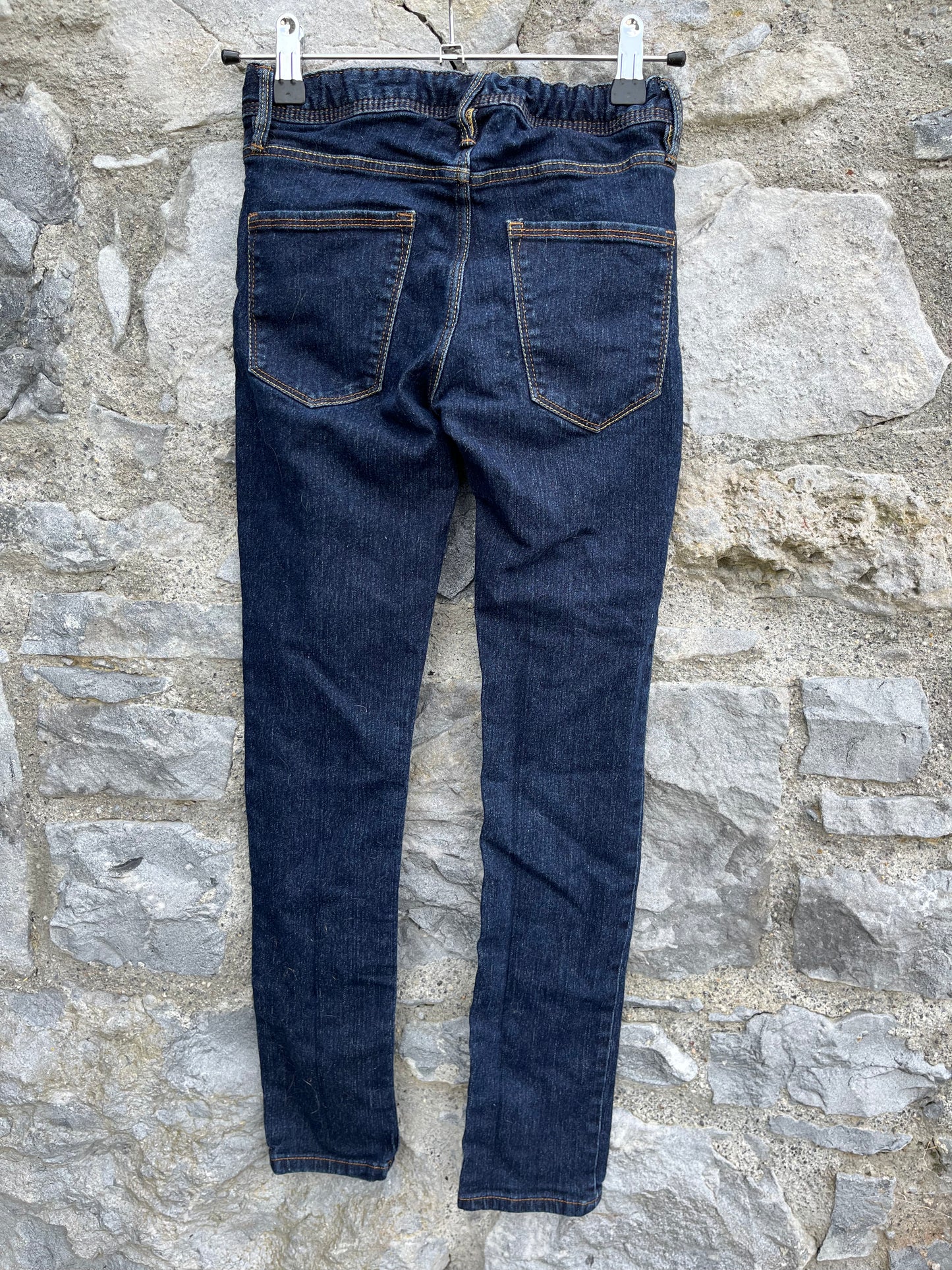 Skinny navy jeans   9-10y (134-140cm)