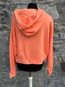 Orange cropped hoodie uk 10-12