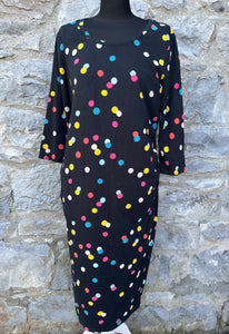 Rainbow dots maternity dress uk 14