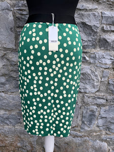 Green spotty skirt uk 8-10
