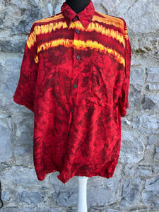 90's red shirt  S/M