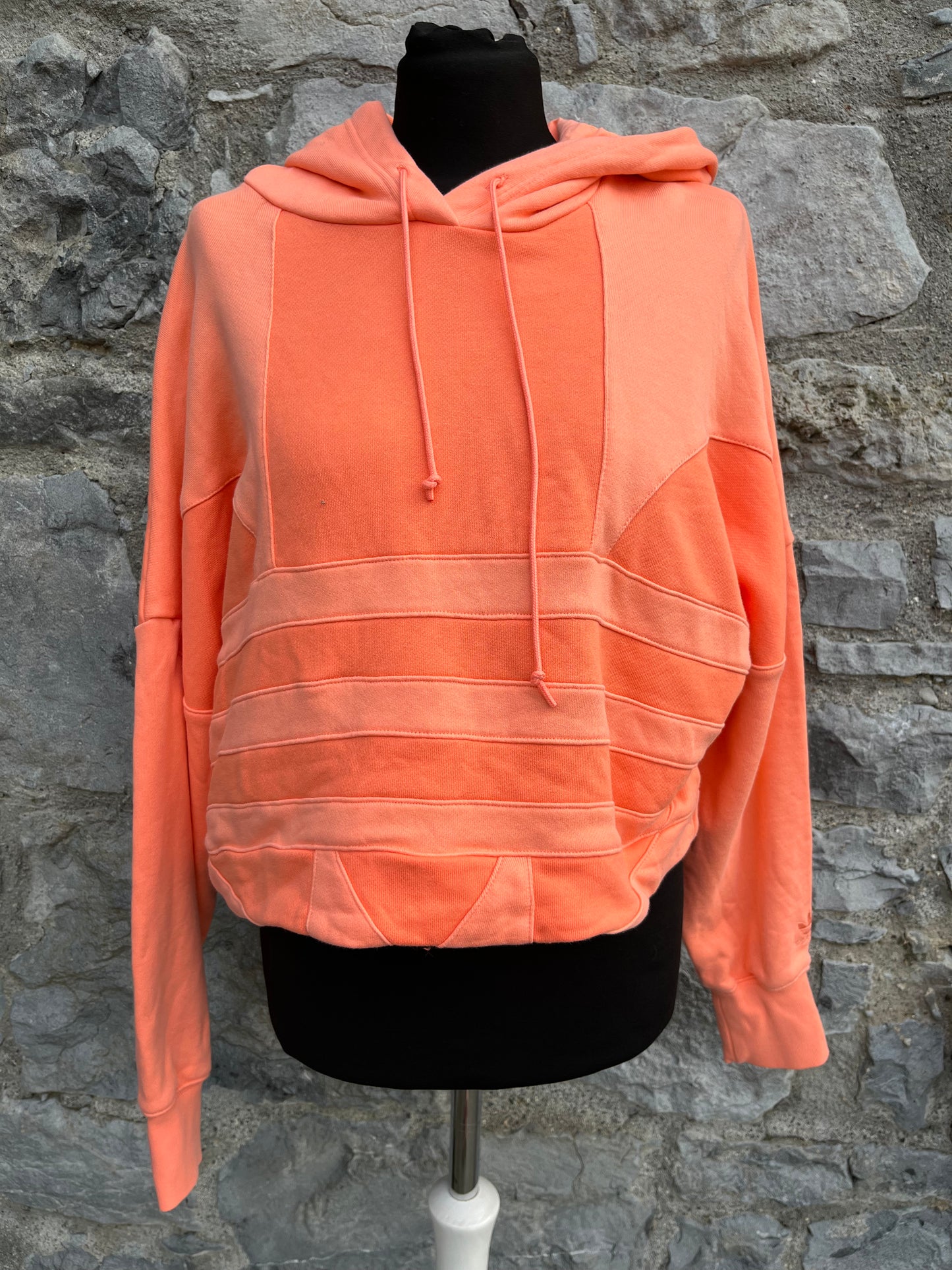 Orange cropped hoodie uk 10-12