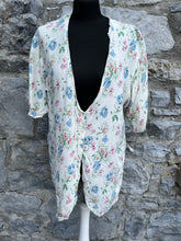 Load image into Gallery viewer, 80s floral blazer uk 10-12
