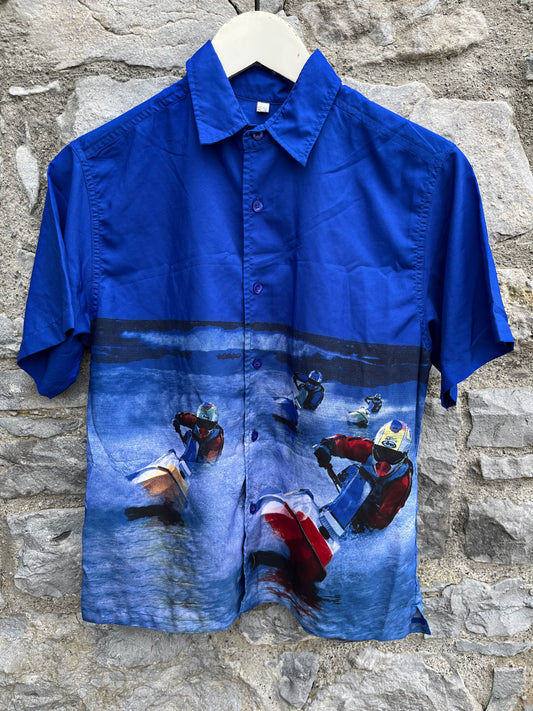 y2k water race shirt    11-12y (146-152cm)