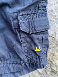 Navy shorts  12-18m (80-86cm)