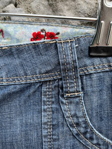 Light denim cropped jeans  10-11y (140-146cm)