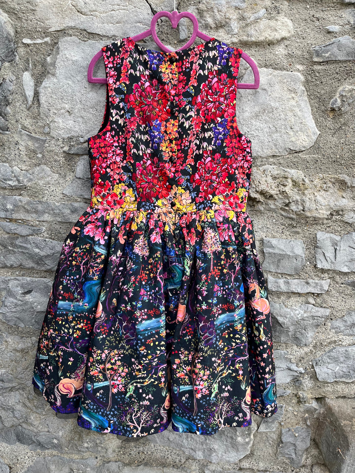 Magical meadow dress   9y (134cm)