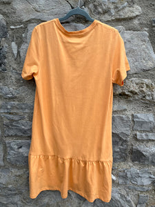 Yay orange dress    8-9y (128-134cm)