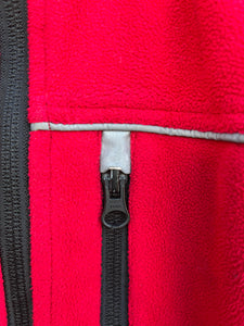 PoP red fleece  6-7y (116-122cm)