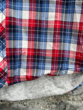 Load image into Gallery viewer, Red&amp;navy check shirt  12-18m (80-86cm)
