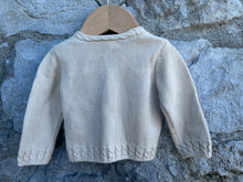 Load image into Gallery viewer, Beige cardigan   3-6m (62-68cm)
