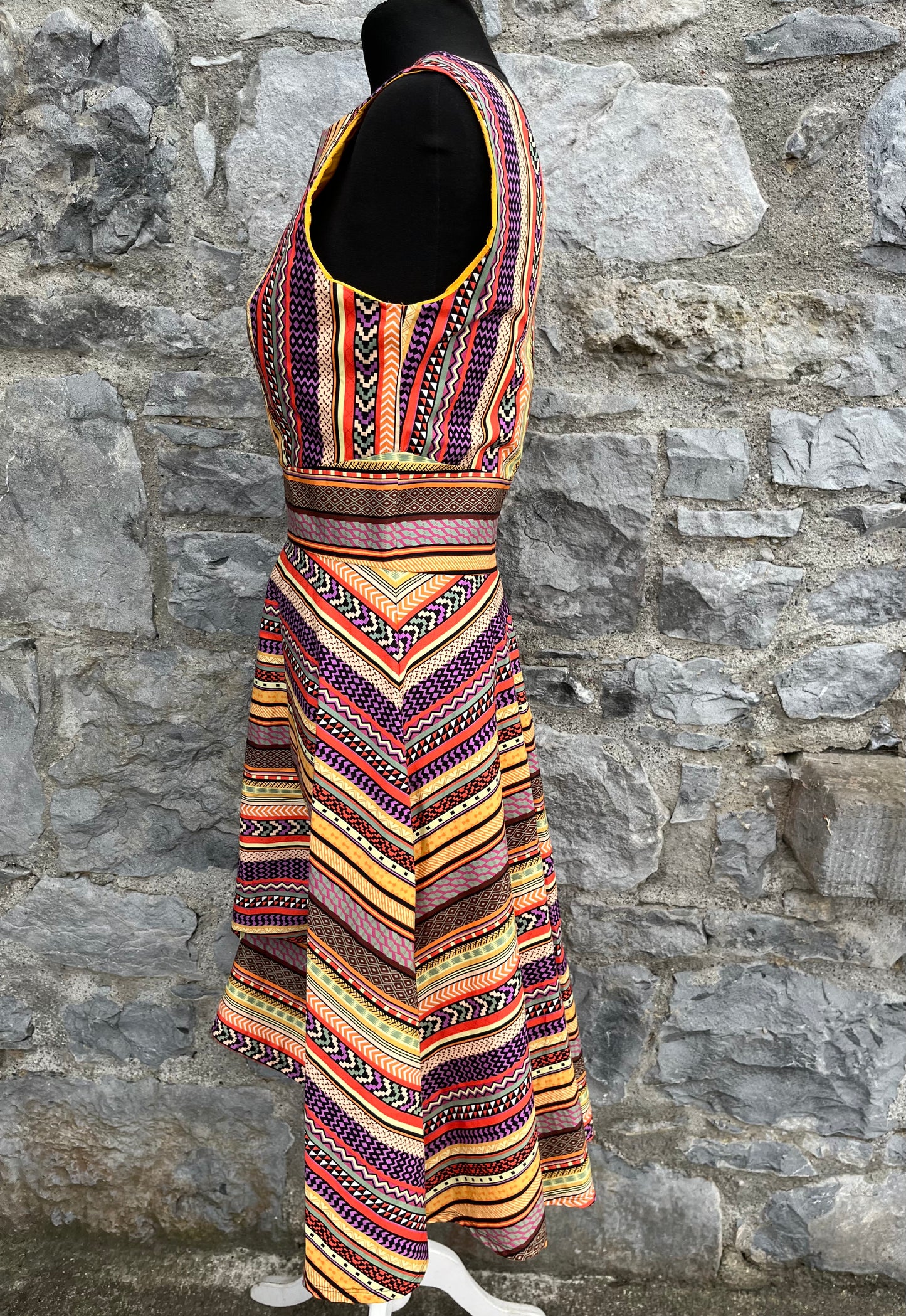 Aztec stripes dress uk 8