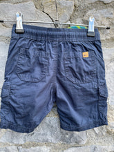 Load image into Gallery viewer, Navy shorts  12-18m (80-86cm)
