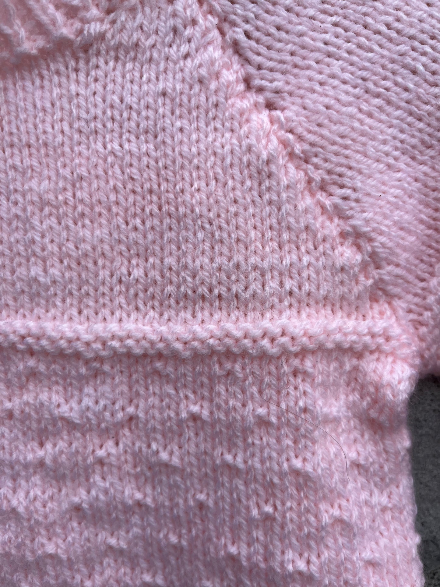 Pink jumper&hat  3-6m (62-68cm)