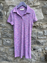 Load image into Gallery viewer, Lilac melange dress 12-14y (152-164cm)
