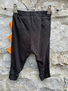 Spike black pants   6-9m (68-74cm)