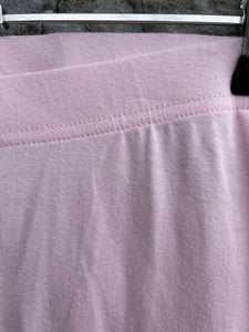 Pale pink cropped leggings  7-8y (122-128cm)