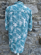 Load image into Gallery viewer, Green palm leaves shirt Large
