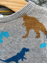 Load image into Gallery viewer, Beige dinosaurs jumper  9-12m (74-80cm)
