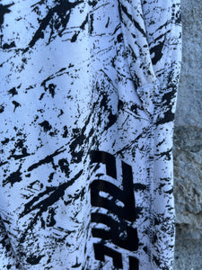 Black&white marble shorts   11-12y (146-152cm)