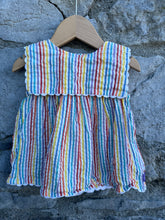Load image into Gallery viewer, Rainbow dress  3-6m (62-68cm)

