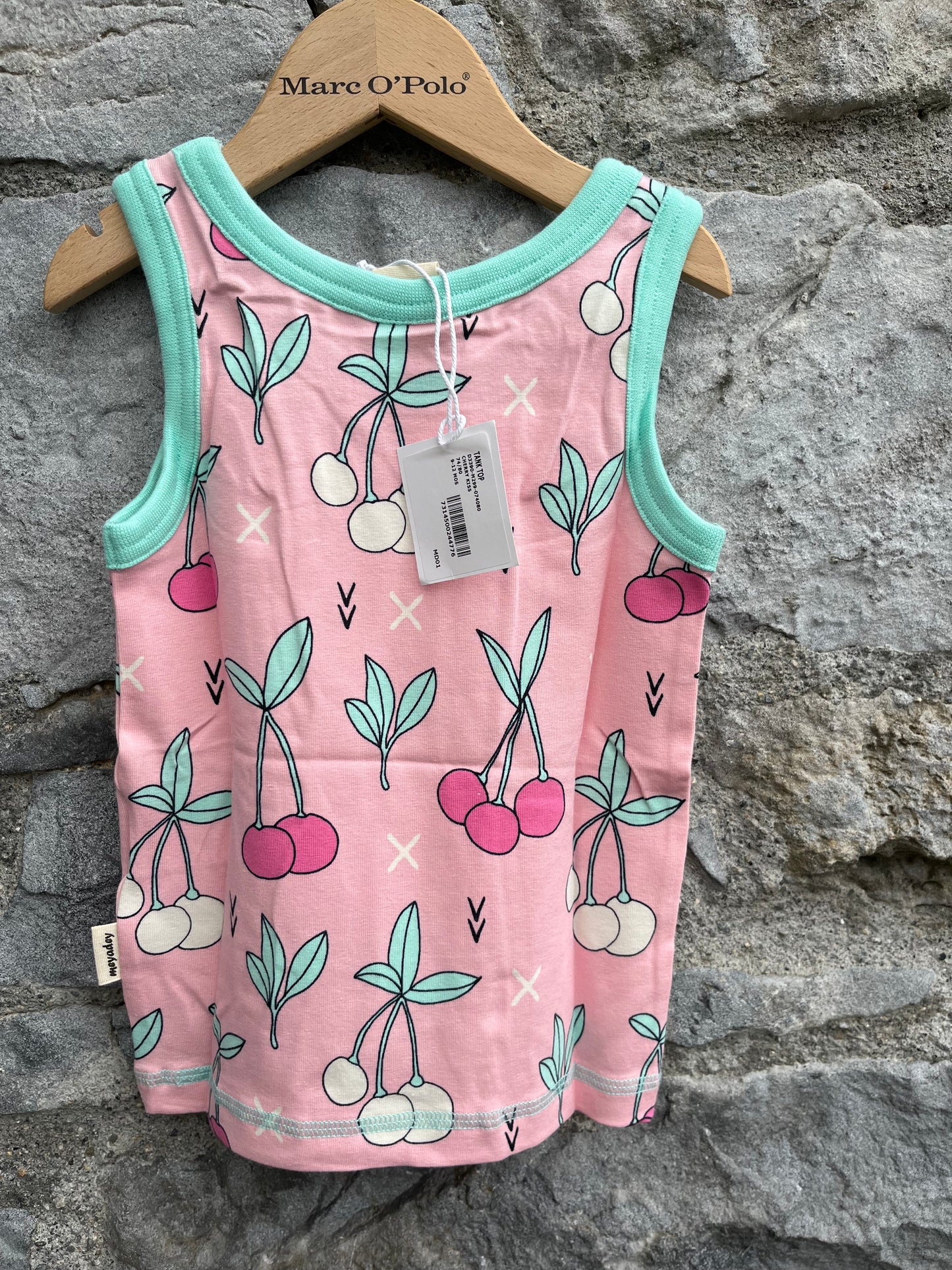 Cherries tank top  9-12m (74-80cm)