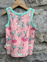 Load image into Gallery viewer, Cherries tank top  9-12m (74-80cm)

