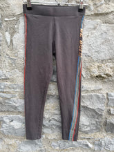 Load image into Gallery viewer, Bold charcoal leggings   7-8y (122-128cm)
