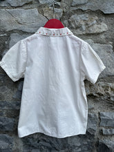 Load image into Gallery viewer, 90s white blouse   6y (116cm)
