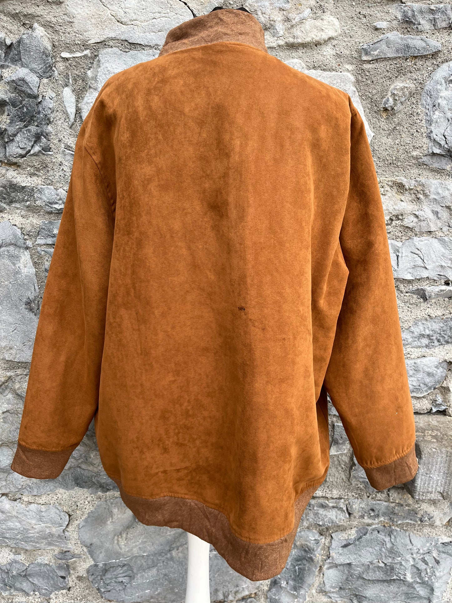 90s suede-like jacket L/XL