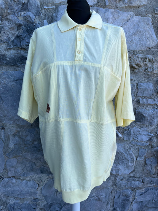 90s yellow top L/XL