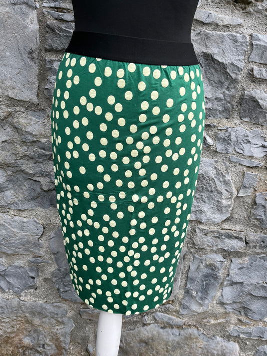 Green spotty skirt uk 8-10