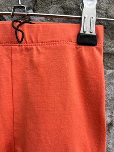 Orange short leggings  9-12m (74-80cm)