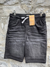 Load image into Gallery viewer, Charcoal denim shorts   11-12y (146-152cm)
