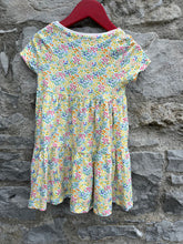Load image into Gallery viewer, Colourful meadow dress   3-4y (98-104cm)
