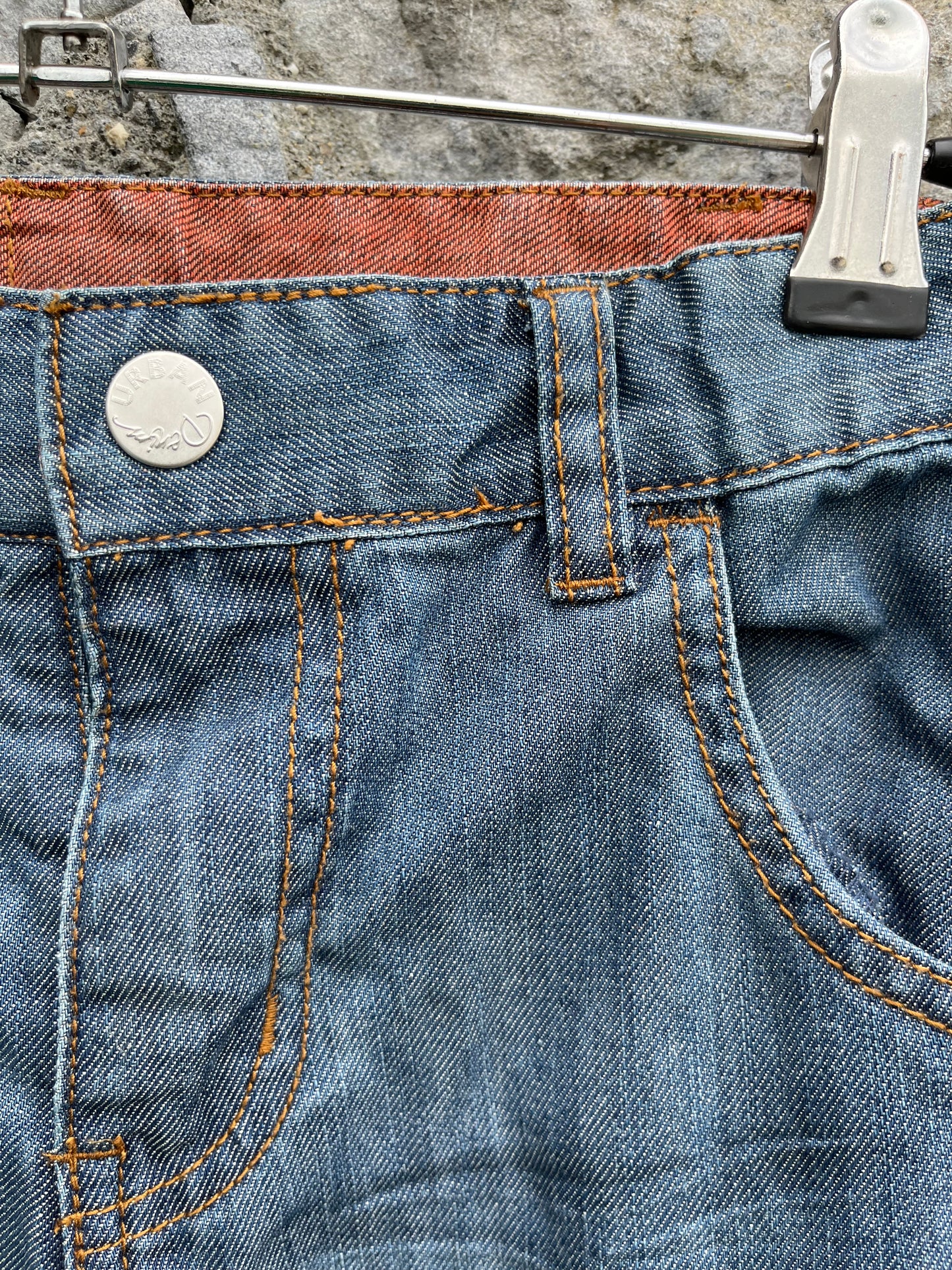 Denim knee shorts  7-8y (122-128cm)